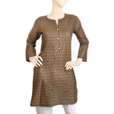 Women's Kurti - Golden, Women, Ready Kurtis, Chase Value, Chase Value