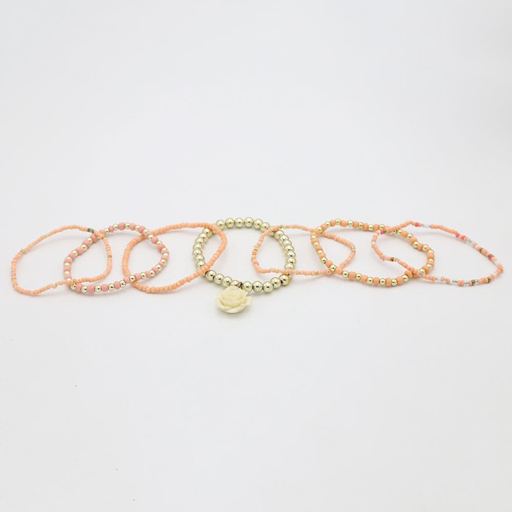 Women's Bracelet - Peach, Women, Bangles & Bracelets, Chase Value, Chase Value