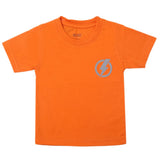 Boys Half Sleeves Logo T-Shirt - Orange, Kids, Boys T-Shirts, Chase Value, Chase Value