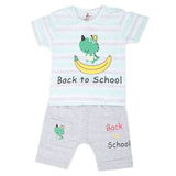 Boys Half Sleeves 2 Piece Suit - Cyan, Kids, Boys Sets And Suits, Chase Value, Chase Value
