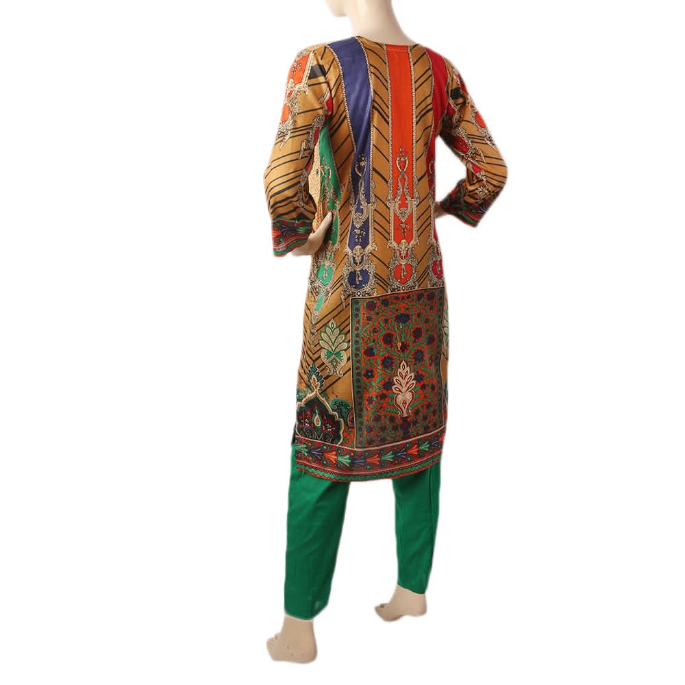 Karizma Chahat Printed Lawn 3 Pcs Unstitched Suit - G, Women, 3Pcs Shalwar Suit, United Textiles, Chase Value
