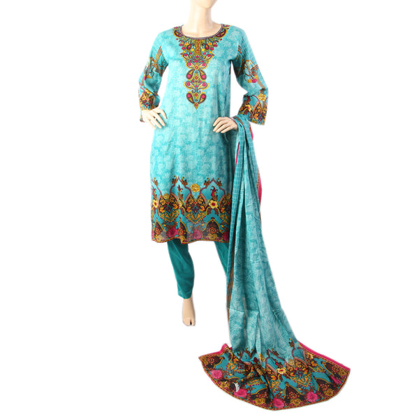 Karizma Chahat Printed Lawn 3 Pcs Unstitched Suit - A, Women, 3Pcs Shalwar Suit, United Textiles, Chase Value