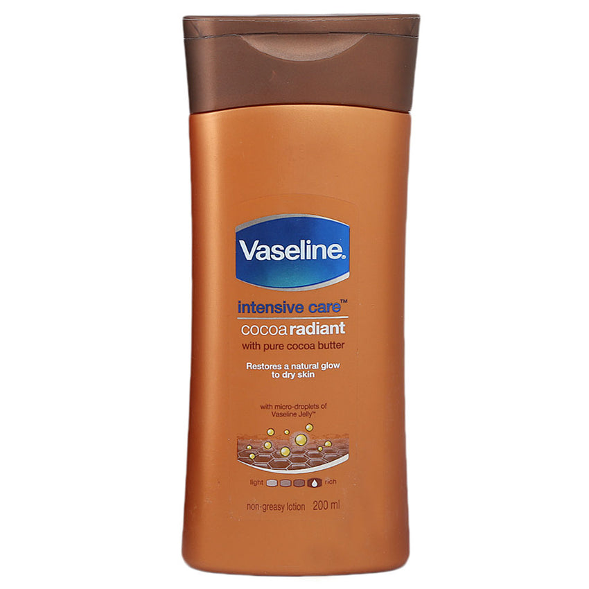 Vaseline Cocoa Radiant Body Lotion 200ml, Beauty & Personal Care, Creams And Lotions, Vaseline, Chase Value
