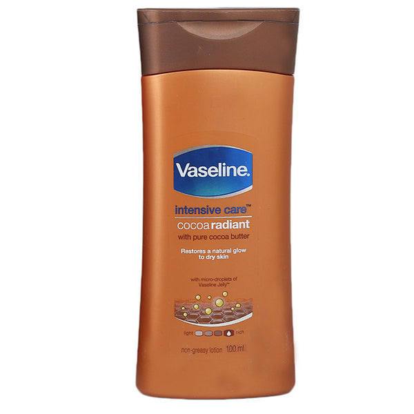 Vaseline Cocoa Radiant Body Lotion 100ml, Beauty & Personal Care, Creams And Lotions, Vaseline, Chase Value