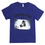 Boys Round Neck T-Shirt - Navy Blue, Kids, Boys T-Shirts, Chase Value, Chase Value