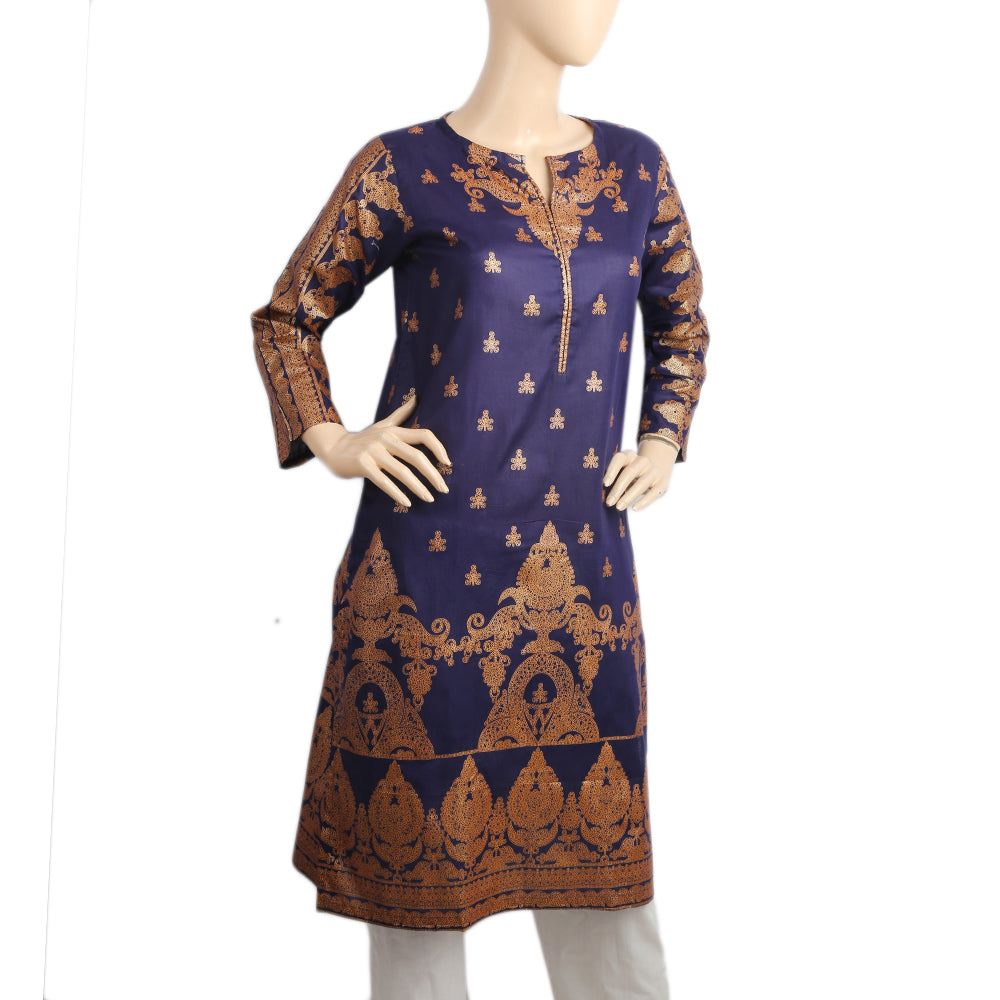 Women's Lawn Unstitched Kurti - D, Women, Unstitched Kurti, Chase Value, Chase Value