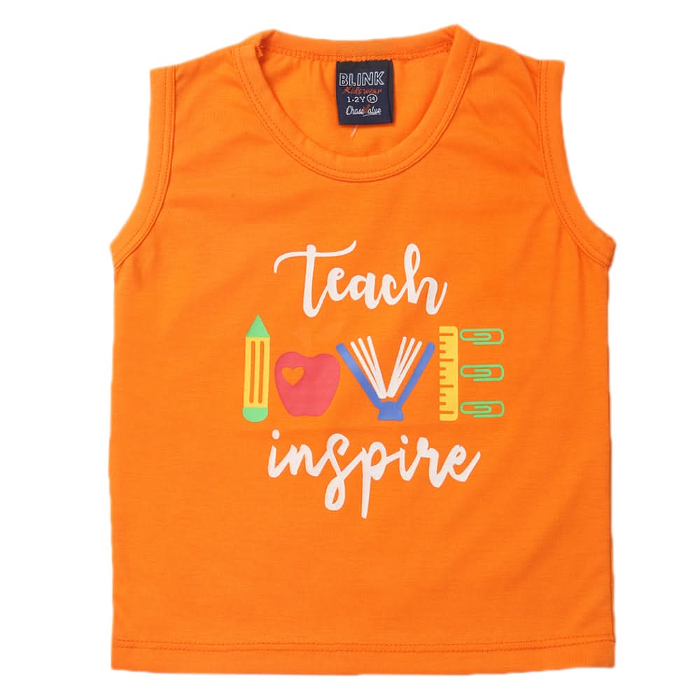 Boys Sando - Orange, Kids, Boys Sando, Chase Value, Chase Value