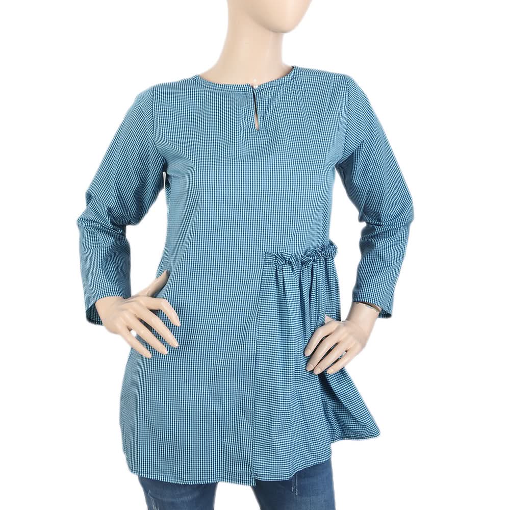 Women's Stripe Western Top - Blue, Women's, T-Shirts And Tops, Chase Value, Chase Value