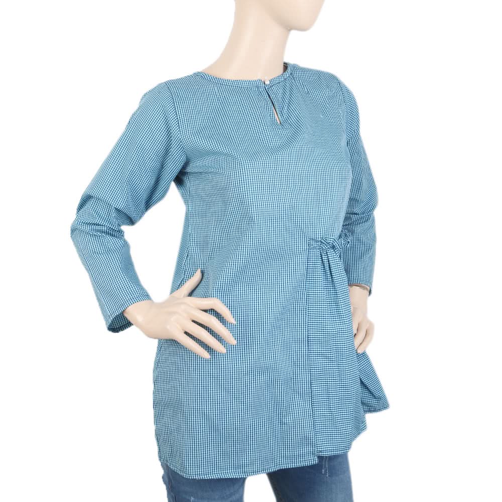Women's Stripe Western Top - Blue, Women's, T-Shirts And Tops, Chase Value, Chase Value