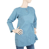 Women's Stripe Western Top - Blue, Women's, T-Shirts And Tops, Chase Value, Chase Value