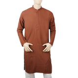 Men's Mashriq Kurta - Dark Brown, Men, Kurtas, Chase Value, Chase Value