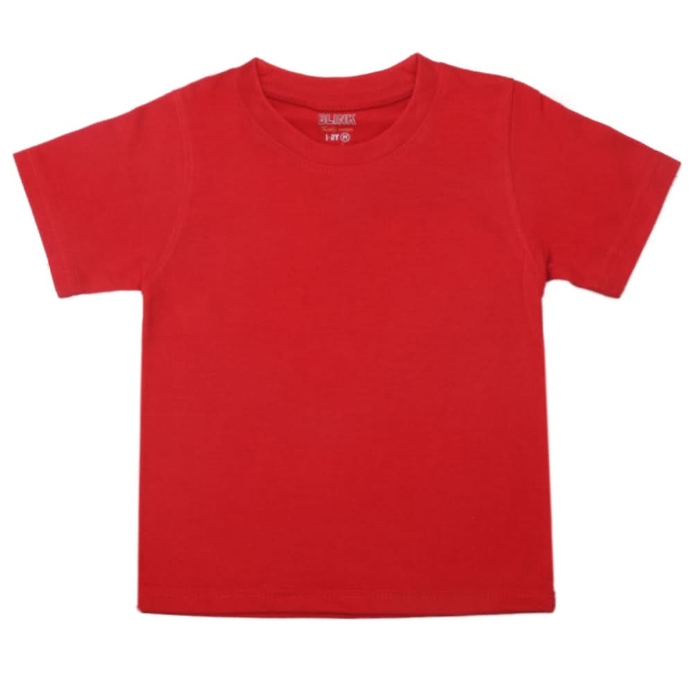Boys Half Sleeves Logo T-Shirt - Red, Kids, Boys T-Shirts, Chase Value, Chase Value