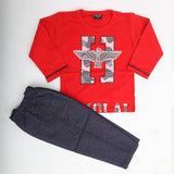 Boys Full Sleeves Suit - Red, Kids, Boys Sets And Suits, Chase Value, Chase Value