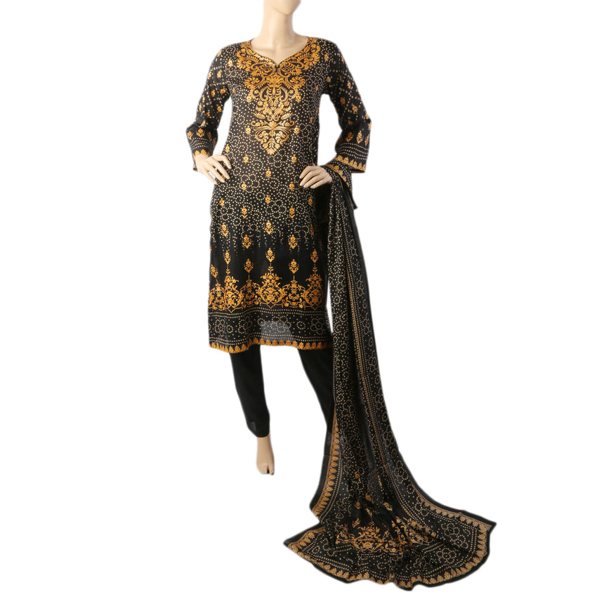 Karizma Chahat Printed Lawn 3 Pcs Unstitched Suit - J, Women, 3Pcs Shalwar Suit, United Textiles, Chase Value