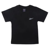 Boys Half Sleeves Logo T-Shirt - Black, Kids, Boys T-Shirts, Chase Value, Chase Value