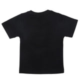 Boys Half Sleeves Logo T-Shirt - Black, Kids, Boys T-Shirts, Chase Value, Chase Value