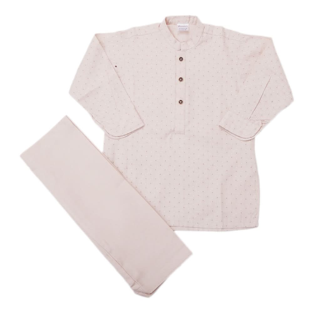 Newborn Printed Kurta Shalwar L.C 8099-A,B - Pink, Kids, NB Boys Shalwar Suits, Chase Value, Chase Value