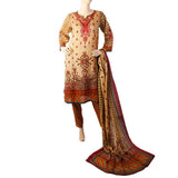 Karizma Chahat Printed Lawn 3 Pcs Unstitched Suit - D, Women, 3Pcs Shalwar Suit, United Textiles, Chase Value