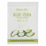 Dear She Aloe Vera Sheet Mask - 25g, Beauty & Personal Care, Masks, Chase Value, Chase Value