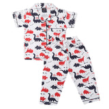 Boys Half Sleeves Night Suit - Red, Boys Sets & Suits, Chase Value, Chase Value