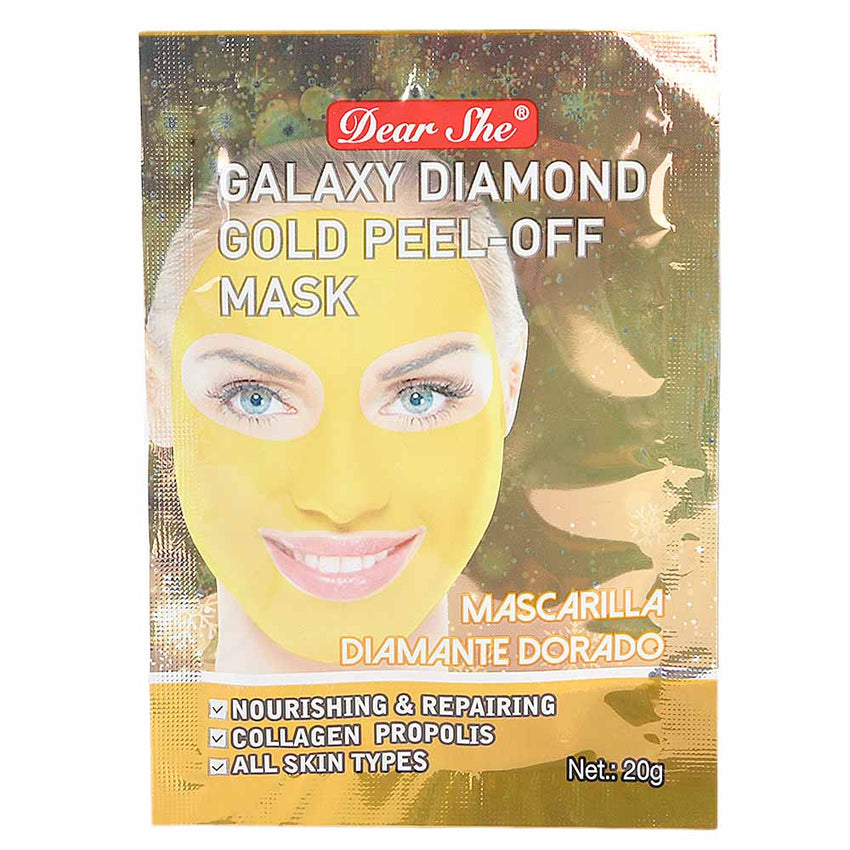 Dear She Gold Peel Off Mask - 20g, Beauty & Personal Care, Masks, Chase Value, Chase Value