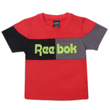 Boys Half Sleeves Logo T-Shirt - Red, Kids, Boys T-Shirts, Chase Value, Chase Value
