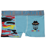 Boys Boxer Mix Print - Light Blue, Kids, Boys Underwear, Chase Value, Chase Value