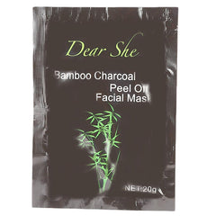 Dear She Bamboo Charcoal Peel Off Mask - 20g, Beauty & Personal Care, Masks, Chase Value, Chase Value