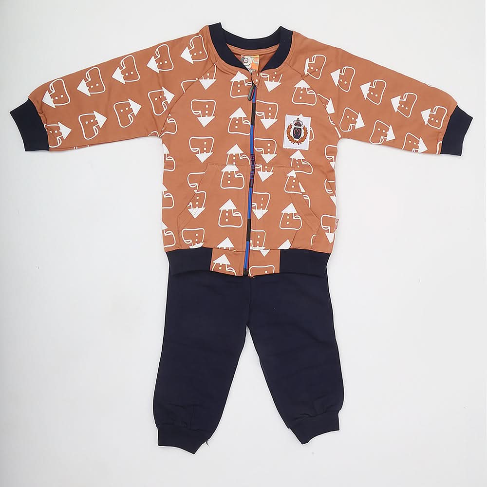 Boys Full Sleeves Suit - Brown, Kids, Boys Sets And Suits, Chase Value, Chase Value