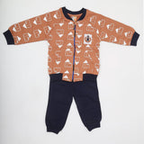 Boys Full Sleeves Suit - Brown, Kids, Boys Sets And Suits, Chase Value, Chase Value