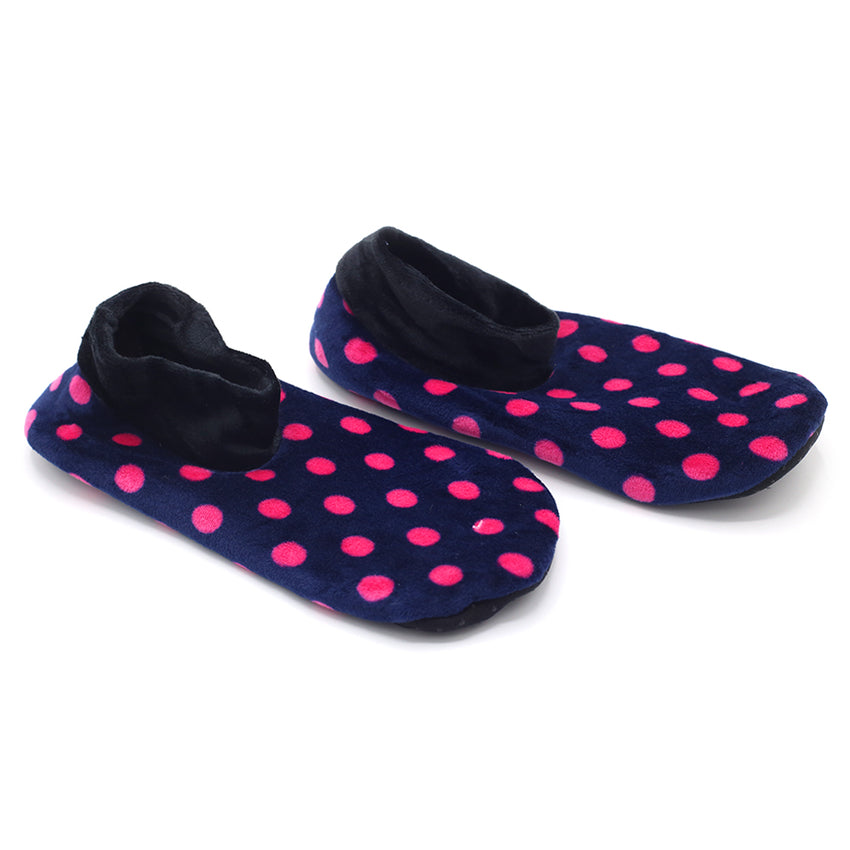 Women's Velvet Boot Socks - Blue, Women Socks Stocking & Gloves, Chase Value, Chase Value