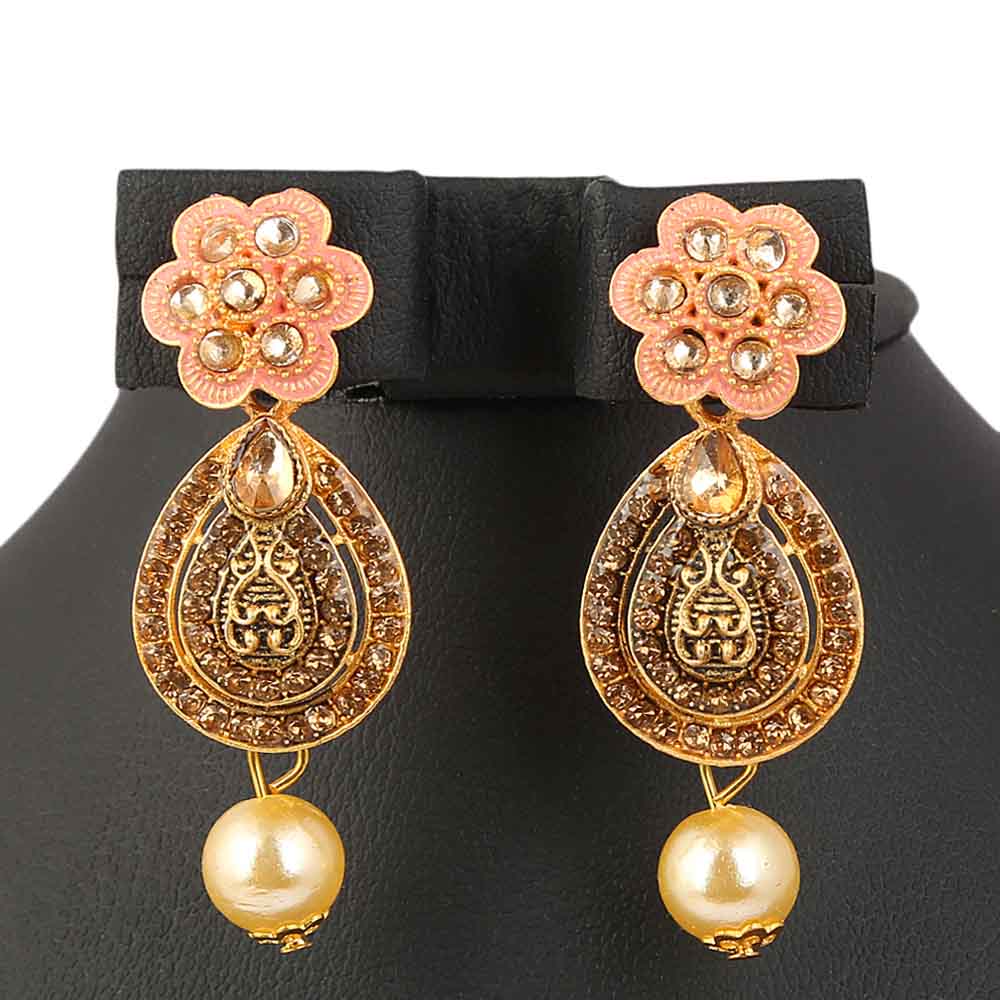 Women's Jewellery Set - Peach, Women, Jewellery Set, Chase Value, Chase Value