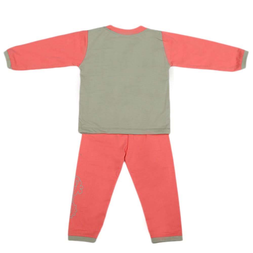Boys Full Sleeves 2 Pcs Suit - Green, Kids, Boys Sets And Suits, Chase Value, Chase Value