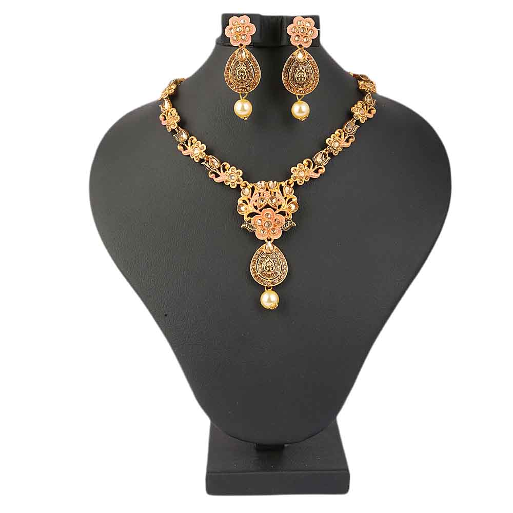 Women's Jewellery Set - Peach, Women, Jewellery Set, Chase Value, Chase Value