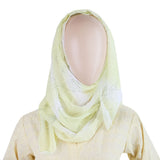 Women Chiffon Scarf - T1 - Yellow, Women, Shawls And Scarves, Chase Value, Chase Value