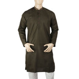 Men's Mashriq Slim Fit Kurta - Olive, Men, Kurtas, Chase Value, Chase Value