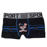 Boys Boxer Mix Print - Dark Blue, Kids, Boys Underwear, Chase Value, Chase Value