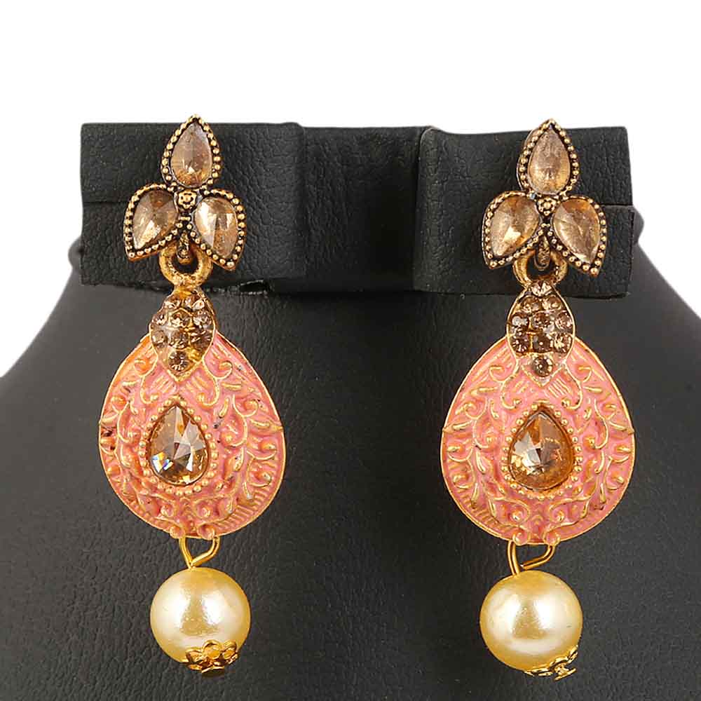 Women's Jewellery Set - Peach, Women, Jewellery Set, Chase Value, Chase Value