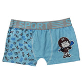Boys Boxer Mix Print - Light Blue, Boys Underwear, Chase Value, Chase Value