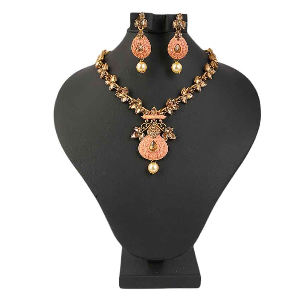 Women's Jewellery Set - Peach, Women, Jewellery Set, Chase Value, Chase Value