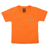 Boys Half Sleeves Logo T-Shirt - Orange, Kids, Boys T-Shirts, Chase Value, Chase Value