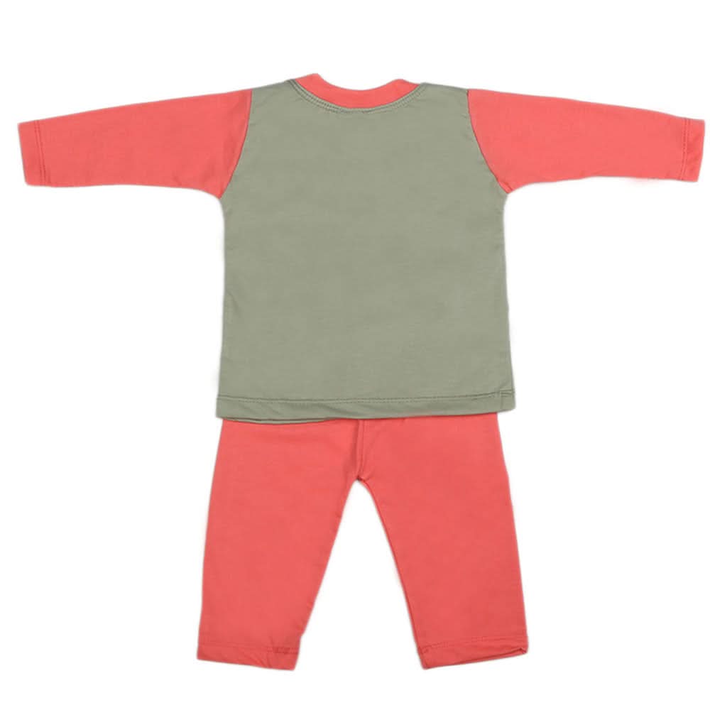 Boys Full Sleeves 2 Pcs Suit - Pink, Kids, Boys Sets And Suits, Chase Value, Chase Value