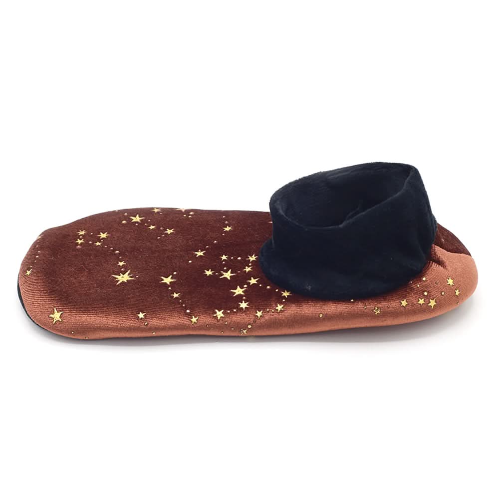 Women's Velvet Boot Socks - Dark Brown, Women Socks Stocking & Gloves, Chase Value, Chase Value