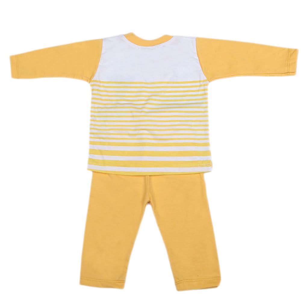 Boys Full Sleeves 2 Pcs Suit - Yellow, Kids, Boys Sets And Suits, Chase Value, Chase Value