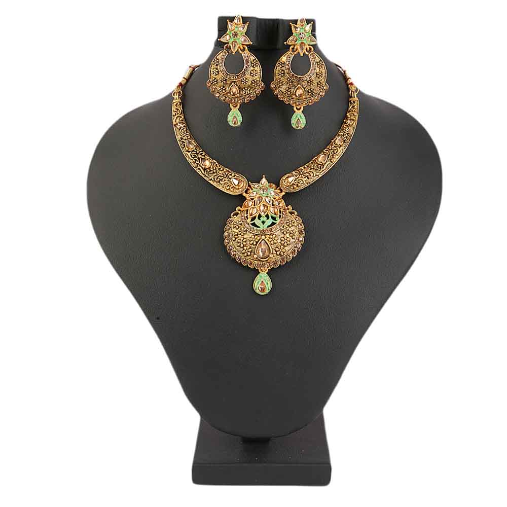 Women's Jewellery Set - Green, Women, Jewellery Set, Chase Value, Chase Value