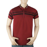 Men's Half Sleeves Polo T-Shirt - Maroon, Men, T-Shirts And Polos, Chase Value, Chase Value