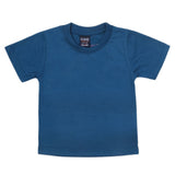 Boys Half Sleeves Logo T-Shirt - Sea Blue, Kids, Boys T-Shirts, Chase Value, Chase Value