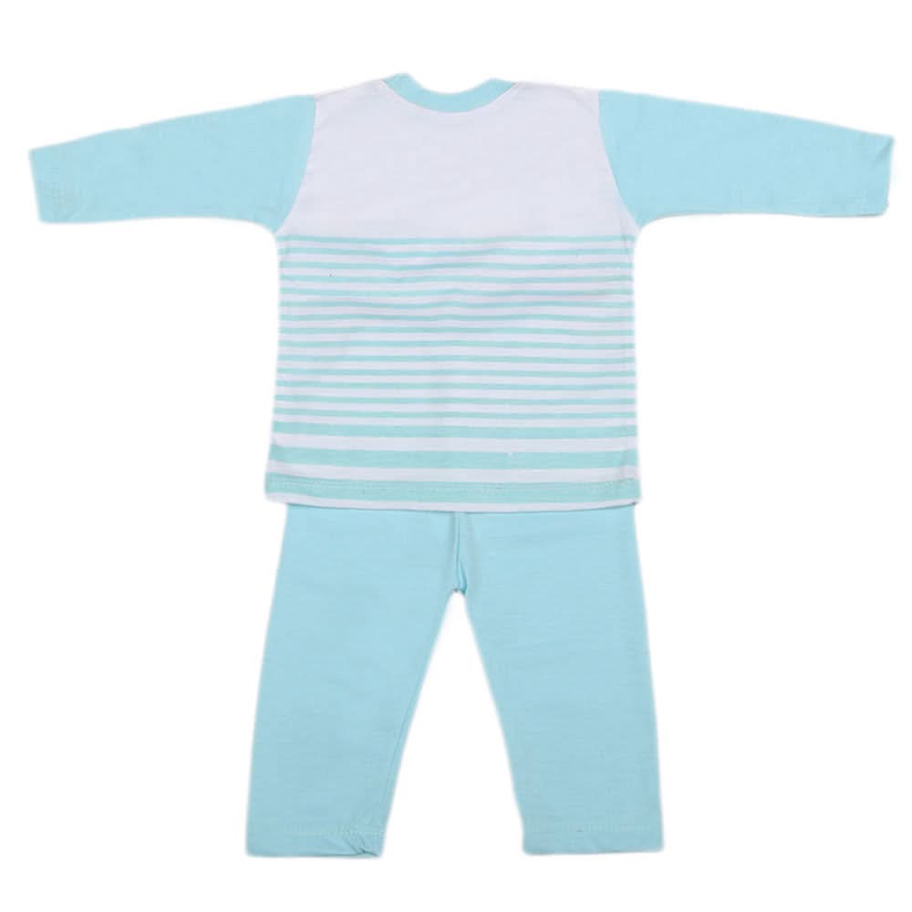 Boys Full Sleeves 2 Pcs Suit - Light Blue, Kids, Boys Sets And Suits, Chase Value, Chase Value