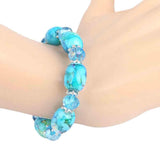 Women's Stone Bracelet - Blue - test-store-for-chase-value