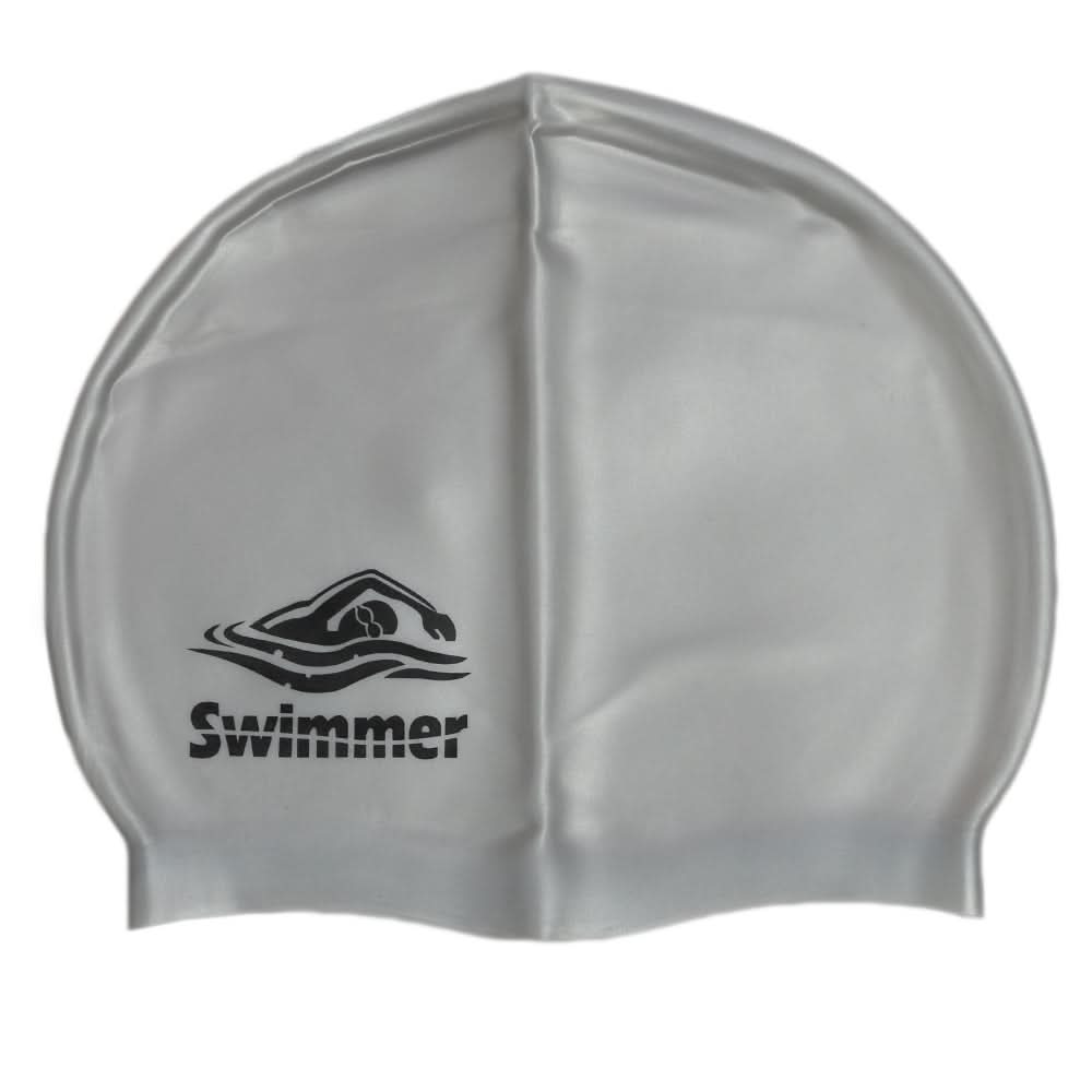 Yongbo Swiming Cap - Grey, Kids, Swimming, Chase Value, Chase Value